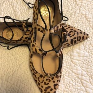Vince Camuto Leopard Ballet Flat